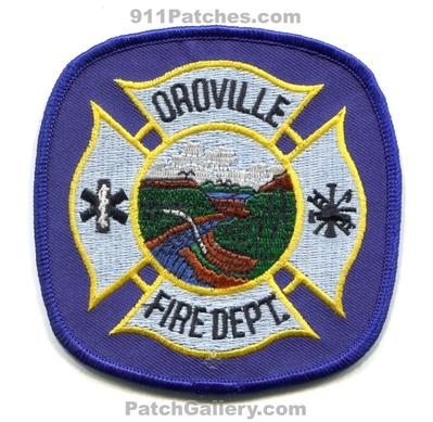 Oroville Fire Department Patch (California)
Scan By: PatchGallery.com
Keywords: dept.