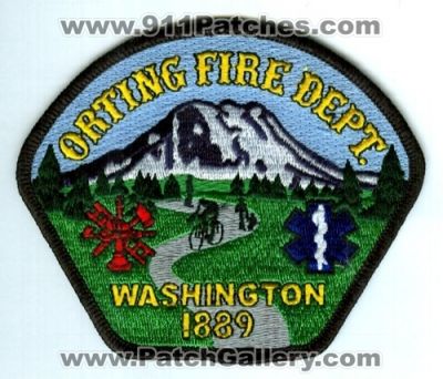 Orting Fire Department Patch (Washington)
Scan By: PatchGallery.com
Keywords: dept.