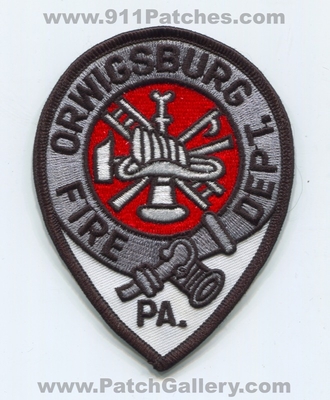 Orwigsburg Fire Department Patch (Pennsylvania)
Scan By: PatchGallery.com
Keywords: dept. pa.