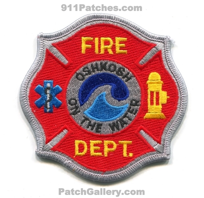 Oshkosh Fire Department Patch (Wisconsin)
Scan By: PatchGallery.com
Keywords: dept. on the water