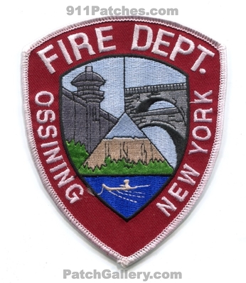 Ossining Fire Department Patch (New York)
Scan By: PatchGallery.com
Keywords: dept.