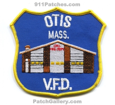 Otis Volunteer Fire Department Patch (Massachusetts)
Scan By: PatchGallery.com
Keywords: vol. dept. vfd v.f.d. mass.