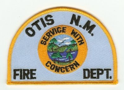 Otis Fire Dept
Thanks to PaulsFirePatches.com for this scan.
Keywords: new mexico department
