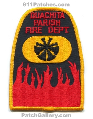 Ouachita Parish Fire Department Patch (Louisiana)
Scan By: PatchGallery.com
Keywords: dept.