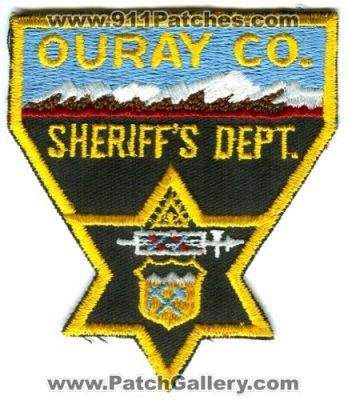 Ouray County Sheriff's Department (Colorado)
Scan By: PatchGallery.com
Keywords: co. sheriffs dept.