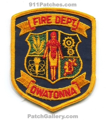 Owatonna Fire Department Patch (Minnesota)
Scan By: PatchGallery.com
Keywords: dept.