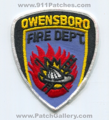 Owensboro Fire Department Patch (Kentucky)
Scan By: PatchGallery.com
Keywords: dept.
