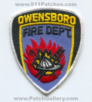 Owensboro Fire Department Patch (Kentucky)
Scan By: PatchGallery.com
Keywords: dept.