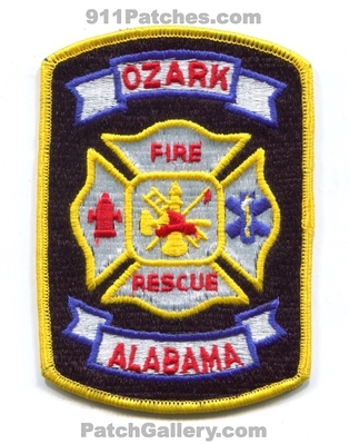 Ozark Fire Rescue Department Patch (Alabama)
Scan By: PatchGallery.com
Keywords: dept.
