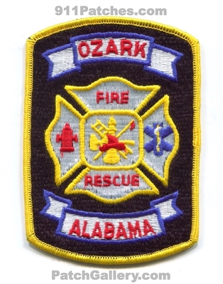 Ozark Fire Rescue Department Patch (Alabama)
Scan By: PatchGallery.com
Keywords: dept.