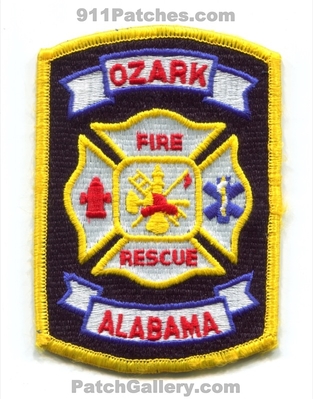 Ozark Fire Rescue Department Patch (Alabama)
Scan By: PatchGallery.com
Keywords: dept.