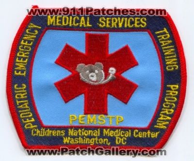 Pediatric Emergency Medical Services Training Program PEMSTP Patch (Washington DC)
Scan By: PatchGallery.com
Keywords: childrens national medical center