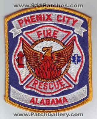Phenix City Fire Rescue Department (Alabama)
Thanks to Dave Slade for this scan.
Keywords: dept.