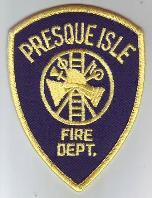 Presque Isle Fire Dept (Maine)
Thanks to Dave Slade for this scan.
Keywords: department