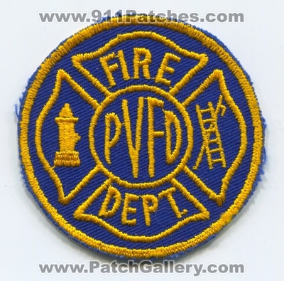 PVFD Fire Department Patch (UNKNOWN STATE)
Scan By: PatchGallery.com
Keywords: p.v.f.d. dept.