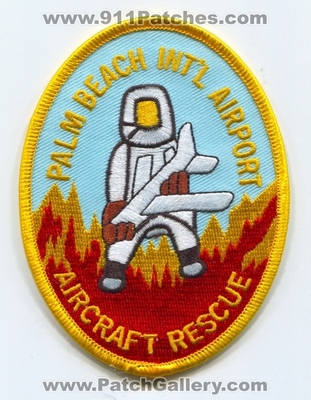 Palm Beach International Airport Fire Department ARFF Aircraft Rescue Patch (Florida)
Scan By: PatchGallery.com
Keywords: Intl. Dept. A.R.F.F. Firefighter Firefighting CFR C.F.R. Crash Fire Rescue