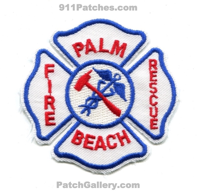 Palm Beach Fire Rescue Department Patch (Florida)
Scan By: PatchGallery.com
Keywords: dept.