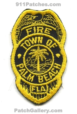 Palm Beach Fire Department Patch (Florida)
Scan By: PatchGallery.com
Keywords: town of dept.