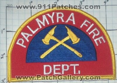 Palmyra Fire Department (Pennsylvania)
Thanks to swmpside for this picture.
Keywords: dept.