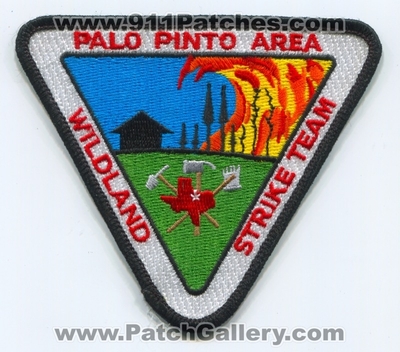 Palo Pinto Area Wildland Strike Team Patch (Texas)
Scan By: PatchGallery.com
Keywords: forest fire wildfire