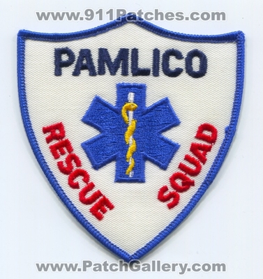 Pamlico County Rescue Squad EMS Patch (North Carolina)
Scan By: PatchGallery.com
Keywords: co. emergency medical services ambulance