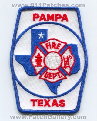 Pampa Fire Department Patch (Texas)
Scan By: PatchGallery.com
Keywords: dept.