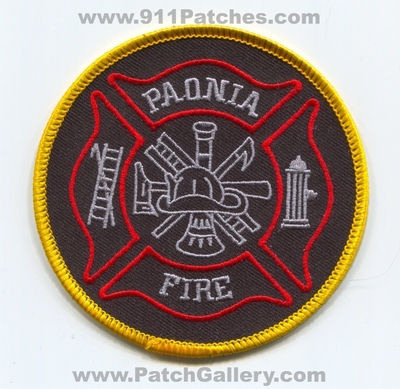 Paonia Fire Department Patch (Colorado)
[b]Scan From: Our Collection[/b]
Keywords: dept.