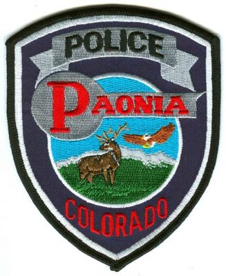 Paonia Police (Colorado)
Scan By: PatchGallery.com
