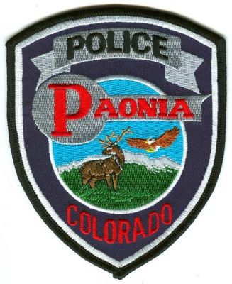 Paonia Police (Colorado)
Scan By: PatchGallery.com
