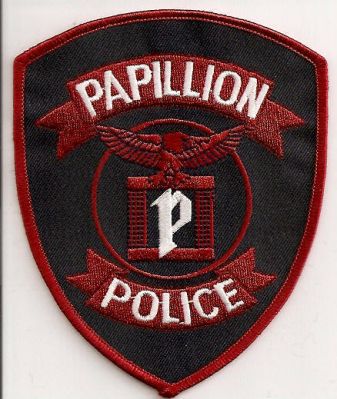 Papillion Police
Thanks to EmblemAndPatchSales.com for this scan.
Keywords: nebraska