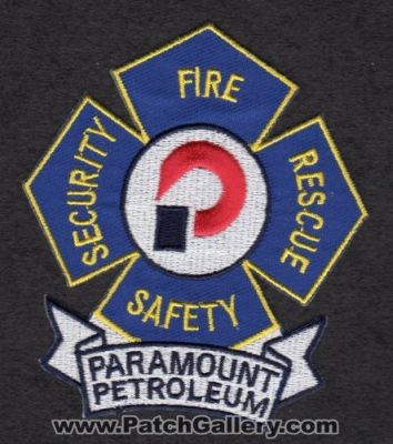 Paramount Petroleum Fire Rescue Safety Security (California)
Thanks to Paul Howard for this scan.
