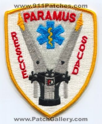 Paramus Rescue Squad Patch (New Jersey)
Scan By: PatchGallery.com
