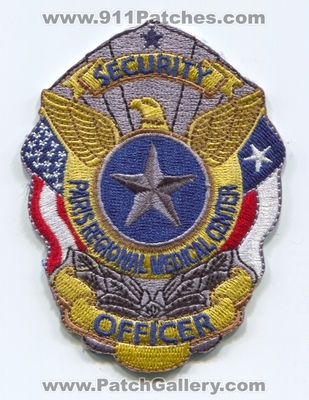 Paris Regional Medical Center Security Officer Patch (Texas)
Scan By: PatchGallery.com
[b]Patch Made By: 911Patches.com[/b]
Keywords: prmc p.r.m.c. hospital
