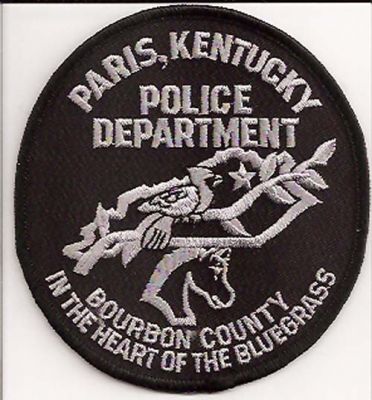 Paris Police Department
Thanks to EmblemAndPatchSales.com for this scan.
Keywords: kentucky