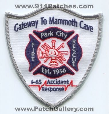Park City Fire Rescue Department (Kentucky)
Scan By: PatchGallery.com
Keywords: dept. gateway to mammoth cave i-65 accident response
