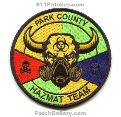 Park County Hazardous Materials Team Fire Department Patch (Colorado)
[b]Scan From: Our Collection[/b]
[b]Patch Made By: 911Patches.com[/b]
Keywords: co. hazmat haz-mat fire department dept.