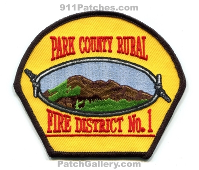 Park County Rural Fire District Number 1 Patch (Montana)
Scan By: PatchGallery.com
Keywords: co. dist. no. #1 department dept.