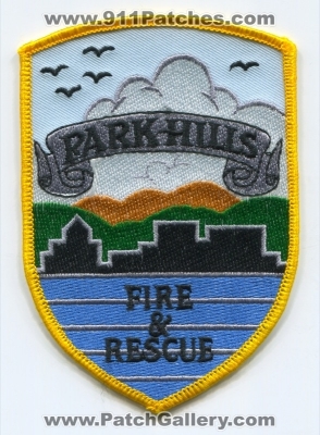 Park Hills Fire and Rescue Department Patch (Missouri)
Scan By: PatchGallery.com
Keywords: & dept.
