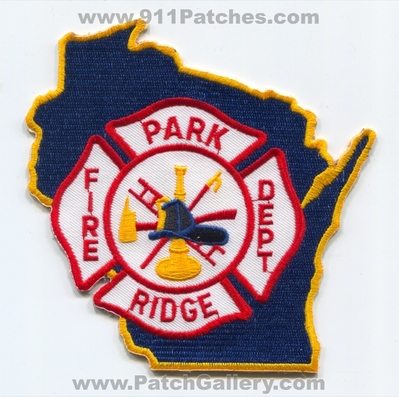 Park Ridge Fire Department Patch (Wisconsin) (State Shape)
Scan By: PatchGallery.com
Keywords: dept.