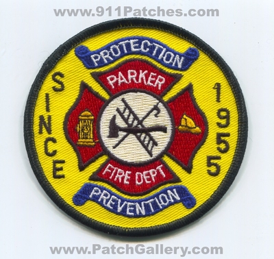 Parker Fire Department Patch (Florida)
Scan By: PatchGallery.com
Keywords: dept. protection prevention since 1955