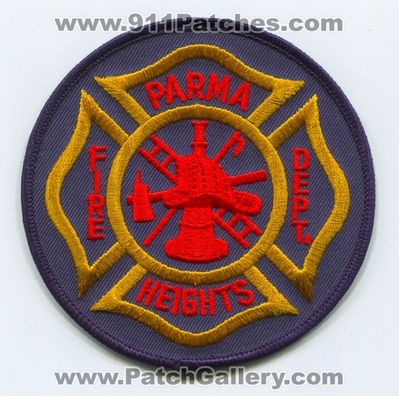 Parma Heights Fire Department Patch (Ohio)
Scan By: PatchGallery.com
Keywords: dept.