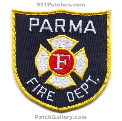 Parma Fire Department Patch (Ohio)
Scan By: PatchGallery.com
Keywords: dept.
