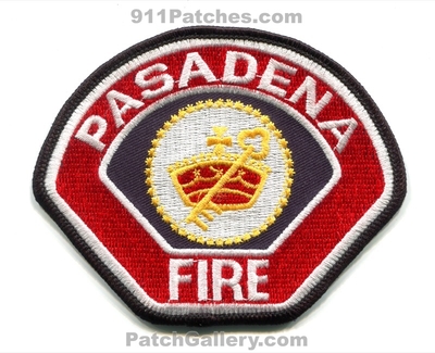 Pasadena Fire Department Patch (California)
Scan By: PatchGallery.com
Keywords: dept.