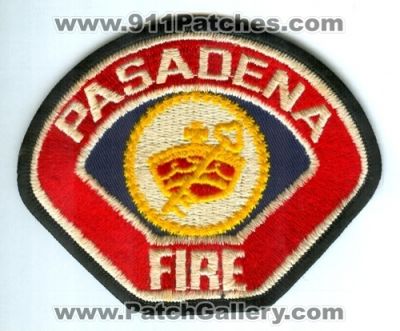 Pasadena Fire Department (California)
Scan By: PatchGallery.com
Keywords: dept.