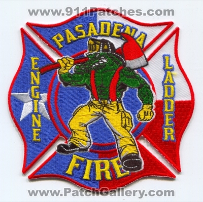 Pasadena Fire Department Station 10 Patch (Texas)
Scan By: PatchGallery.com
Keywords: dept. company co. engine ladder
