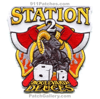 Pasadena Fire Department Station 2 Patch (Texas)
Scan By: PatchGallery.com
Keywords: dept. company co. boulevard deuces