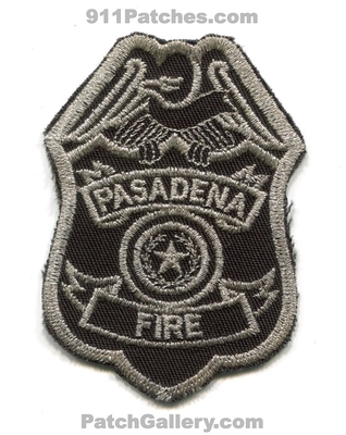 Pasadena Fire Department Patch (Texas)
Scan By: PatchGallery.com
Keywords: dept.