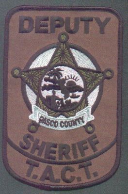 Pasco County Sheriff Deputy T.A.C.T.
Thanks to EmblemAndPatchSales.com for this scan.
Keywords: florida tactical action control team