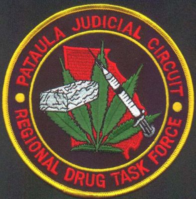 Pataula Judicial Circuit Regional Drug Task Force
Thanks to EmblemAndPatchSales.com for this scan.
Keywords: georgia