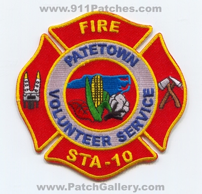 Patetown Volunteer Fire Department Station 10 Patch (North Carolina)
Scan By: PatchGallery.com
Keywords: vol. dept. service sta-10